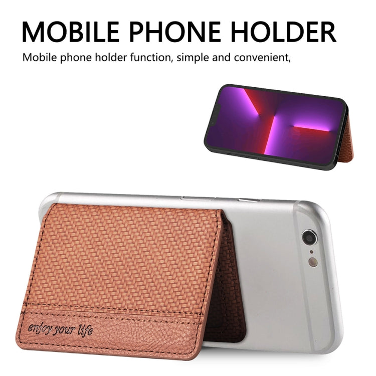 Multifunctional Mobile Phone Back Sticker Card Bag with Bracket Function