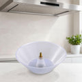 F004 4.8mm Range Hood Oil Connection Box PP Plastic Screw Oil Cup, F004
