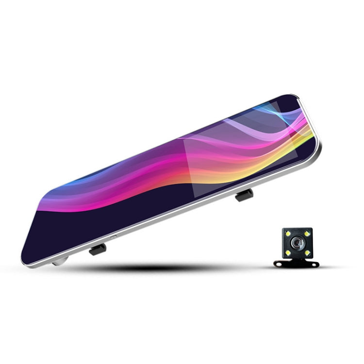 Anytek A6 5 inch HD Dual Record Lens Driving Recorder Car Rear View Mirror Image Car, A6