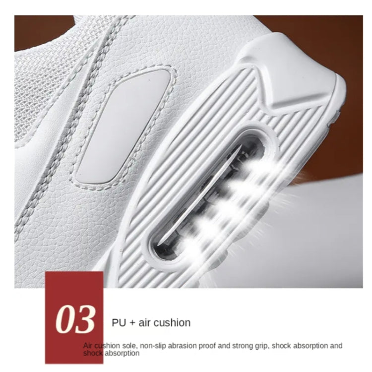 Men Sports Shoes Spring Couple Air Cushion Sneakers Casual Shoes, 36, 37, 38, 39, 40, 41, 42, 43, 44