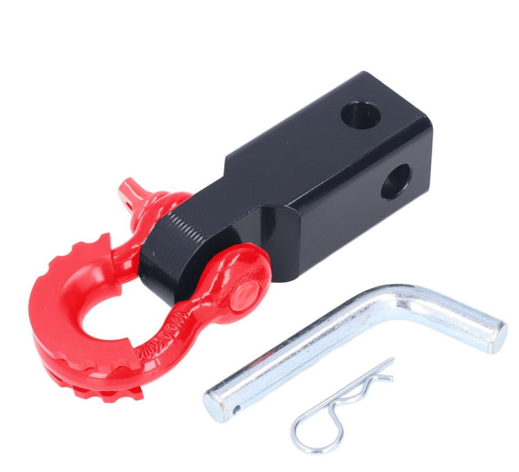 Solid Trailer Arm Off-Road Vehicle Rear Bumper Modified Traction Connector, Red, Black Red, Black Yellow