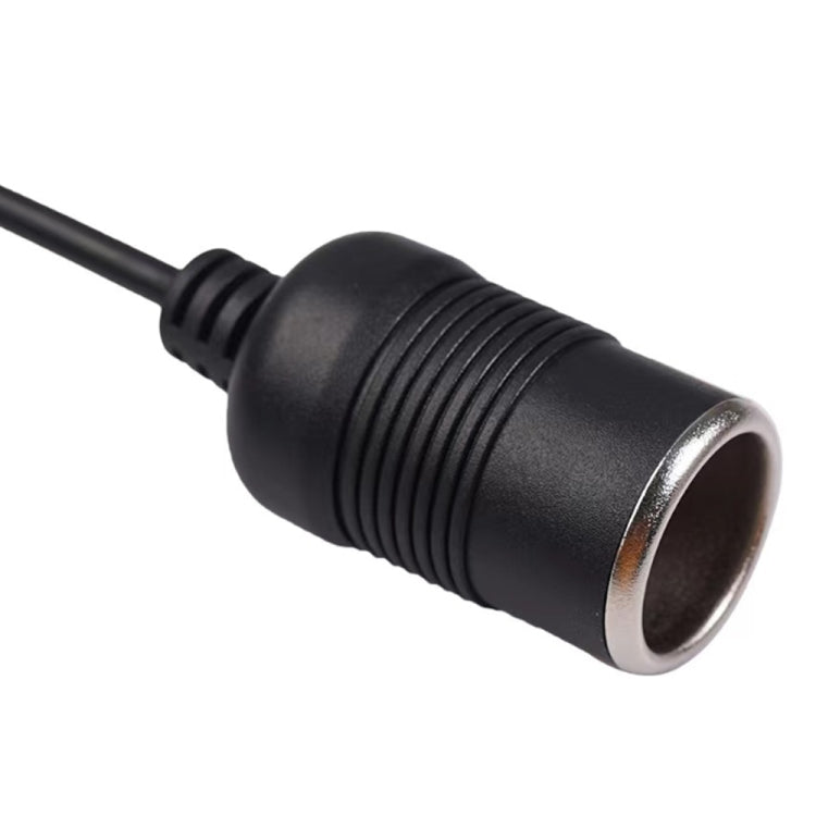12W Power Driving Recorder TYPE-C to Cigarette Lighter Socket, 60cm