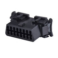 5pcs Car OBD2 16-pin Connector Diagnostic Female Plug Housing, 16 Pin Female Plug