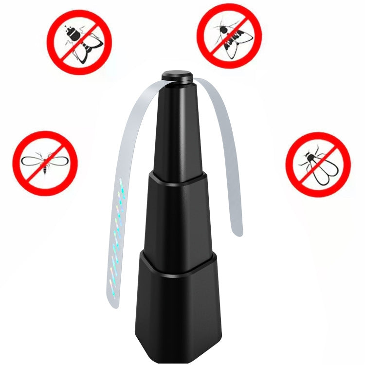 Telescopic Fan Blade Fly Repellent Indoor And Outdoor Multifunctional Automatic Fly Trap, Battery Model