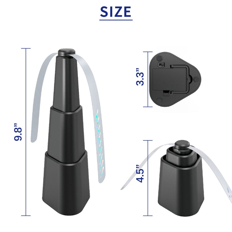 Telescopic Fan Blade Fly Repellent Indoor And Outdoor Multifunctional Automatic Fly Trap, Battery Model