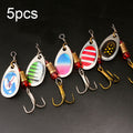 Roadrunner False Bait Sequins Lure Set, Color Random Delivery, 5pcs, 10pcs