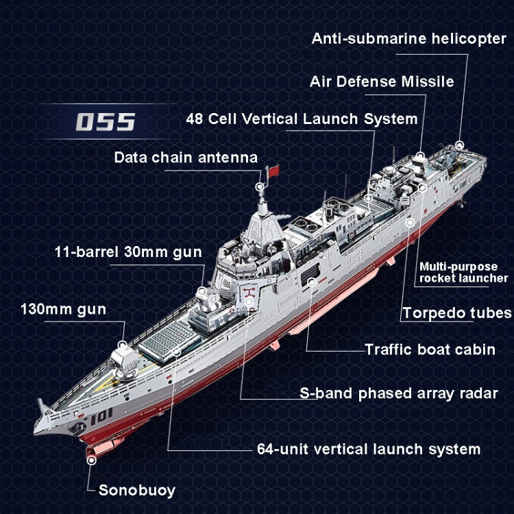IRON STAR 3D Metal Model DIY Aircraft Carrier