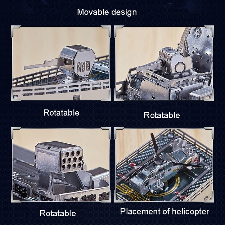 IRON STAR 3D Metal Model DIY Aircraft Carrier
