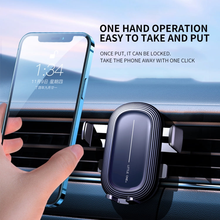 Little One Gravity Car Holder Air Vent Clip Mount Mobile Cell Stand Smartphone GPS Support, Little One