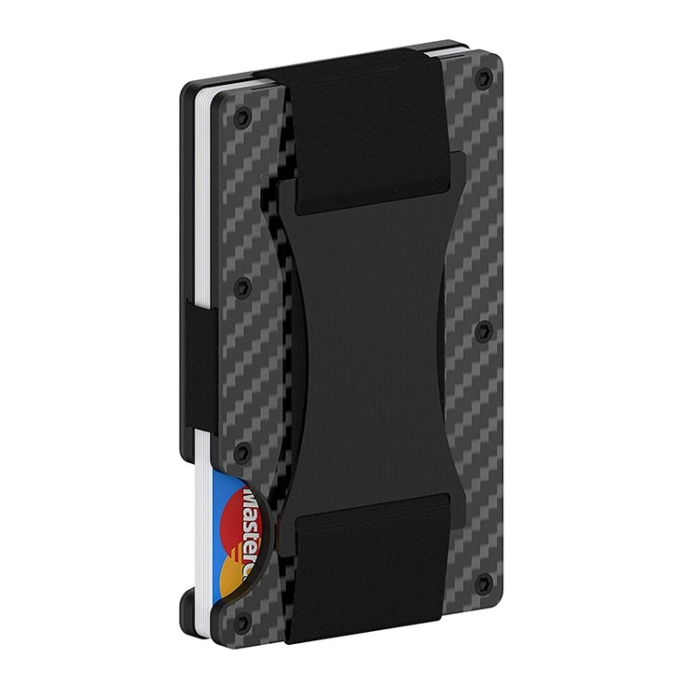 RFID Carbon Fiber Metal Card Holder Multifunctional  Anti-theft Credit Card Box, GS-CF05 Black, GS-CF05 Red, GS-CF05 Blue, GS-CF05 Silver, GS-CF05 Gold