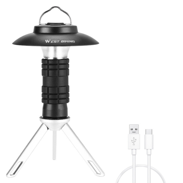 WEST BIKING Outdoor Lighthouse Camping Light LED Portable Magnetic Emergency Flashlight
