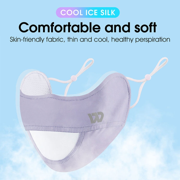 WEST BIKING Riding Ice Silk Sun Protection Breathable Outdoor Eye Corner Protection Facial Mask