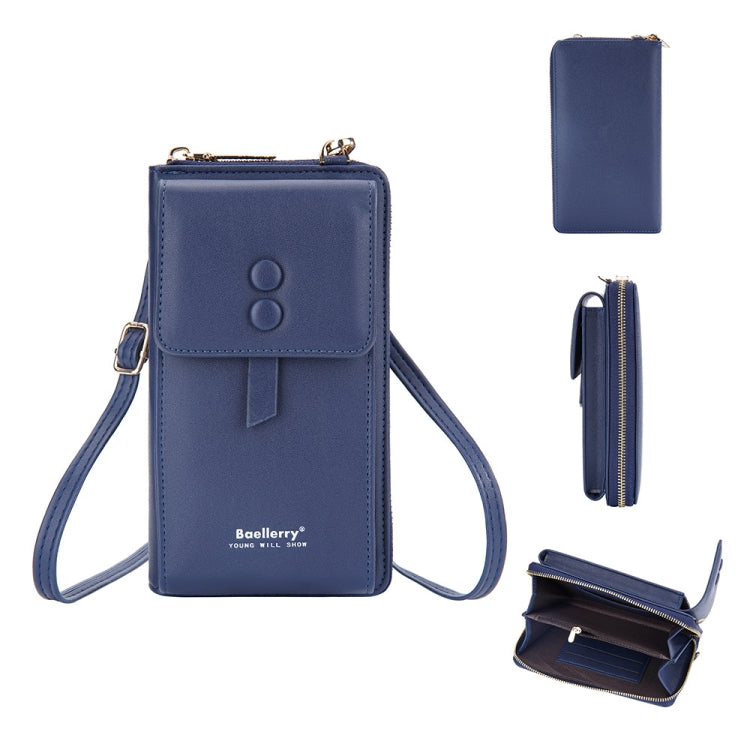 Baellerry Multifunctional Adjustable Crossbody Phone Bag Large Capacity Multi-card Slot Single-shoulder Bag
