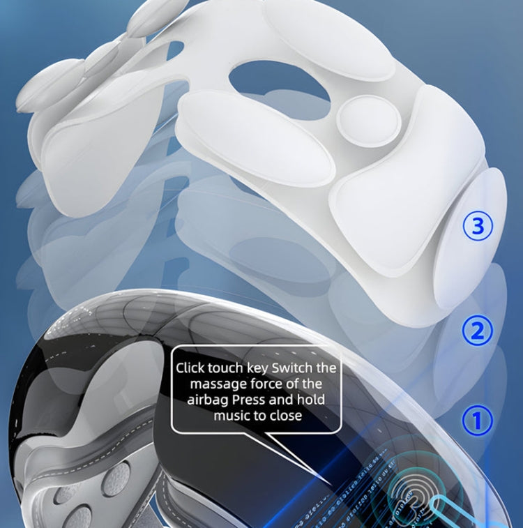 E5 Plus 26 Points Intelligent Eye Massager Adjustable Airbag Hot Compress Eye Protection Device