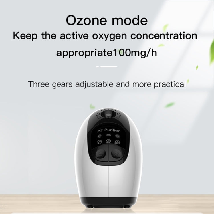 Negative Ion & Ozone Dual Mode Air Purifier Disinfection Machine To Remove Formaldehyde Bacteria