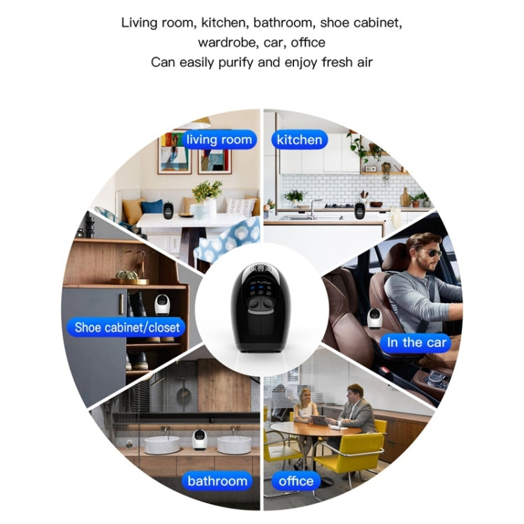 Negative Ion & Ozone Dual Mode Air Purifier Disinfection Machine To Remove Formaldehyde Bacteria