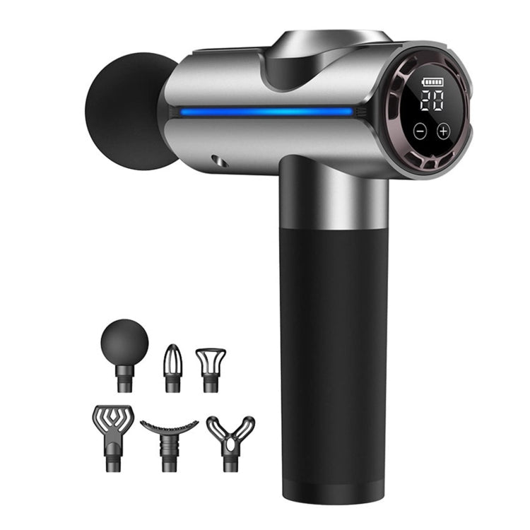 20-speed Touch Control Fascia Massager with 6 Massage Heads,CN Plug