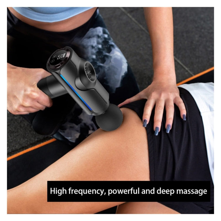 20-speed Touch Control Fascia Massager with 6 Massage Heads,CN Plug