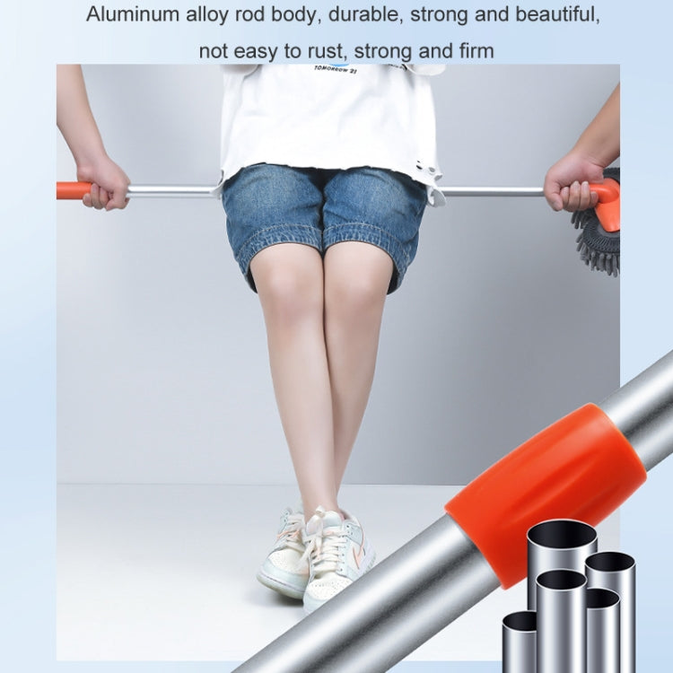 Car Wash Mop Soft Brush Long Handle Telescopic Rotary Car Cleaning Tool