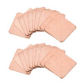 20pcs Laptop Cooling Copper Heat Sink Thermal Conductive Tabs Cell Phone Computer Graphics Card Heat Sinks, 15x15x0.1mm, 15x15x0.3mm, 15x15x0.4mm, 15x15x0.5mm, 15x15x0.6mm, 15x15x0.8mm, 15x15x1.0mm, 15x15x1.2mm, 15x15x1.5mm, 15x15x1.8mm, 15x15x2.0mm   ...