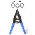 10-25mm Compact Spring-Loaded Pliers Retaining Ring Pliers, HSD SS-80A Outer For Shaft Straight, HSD SS-80B Outer For Shaft Curved, HSD SB-80A Internal For Hole Straight, HSD SB-80B Internal For Hole Curved