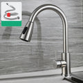 Kitchen Pull-out Universal Telescopic Hot & Cold Water Faucet, Stainless Steel Brushed, Stainless Steel Black, Copper Black, Copper Plating, Copper Nickel Wire Drawing, Copper Gray Plated, Copper Digital Display Black                                   ...