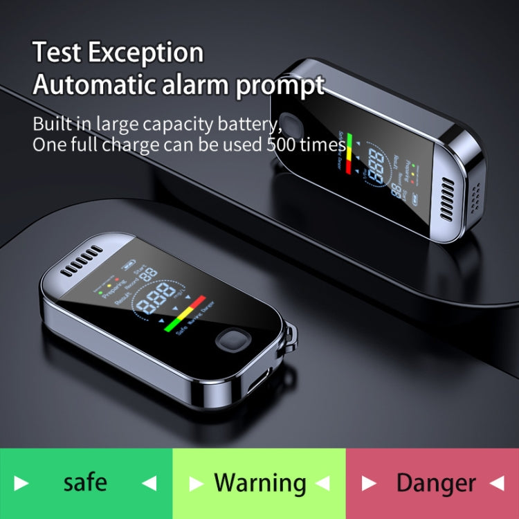 Mini Non-contact High-sensitivity Color Screen Digital Display Alcohol Tester, Alcohol Tester 6