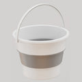 Medium 10L Folding Thickened Portable Plastic Bucket Outdoor Fishing Barrel Car Travel Wash Barrel, Medium 10L