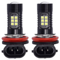 1pair Automotive High-power LED White Light Fog Lamp, H11