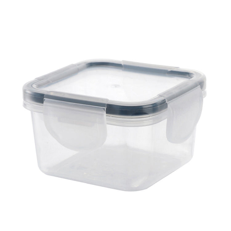 150ml Mini Fresh-Keeping Box Food Grade Thickened Sealed Baby Food Supplement Box, Transparent Black Belt, Pure White, Pink, Green, Blue, Purple, Yellow