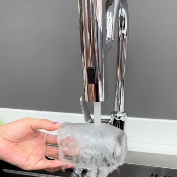 Multi-functional Flying Rain Waterfall Spout Connector Kitchen Faucet Splash Universal Swivel Bubbler, Silver, Black, Gray