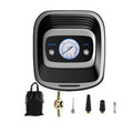 12V Metal Cylinder Smart Digital Display Portable Mini Tire Pump, No. 30 Manual Shutdown