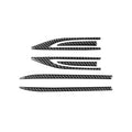 For Volkswagen Sagitar 2019-2023 6pcs /Set Left-hand Drive Fender Sticker