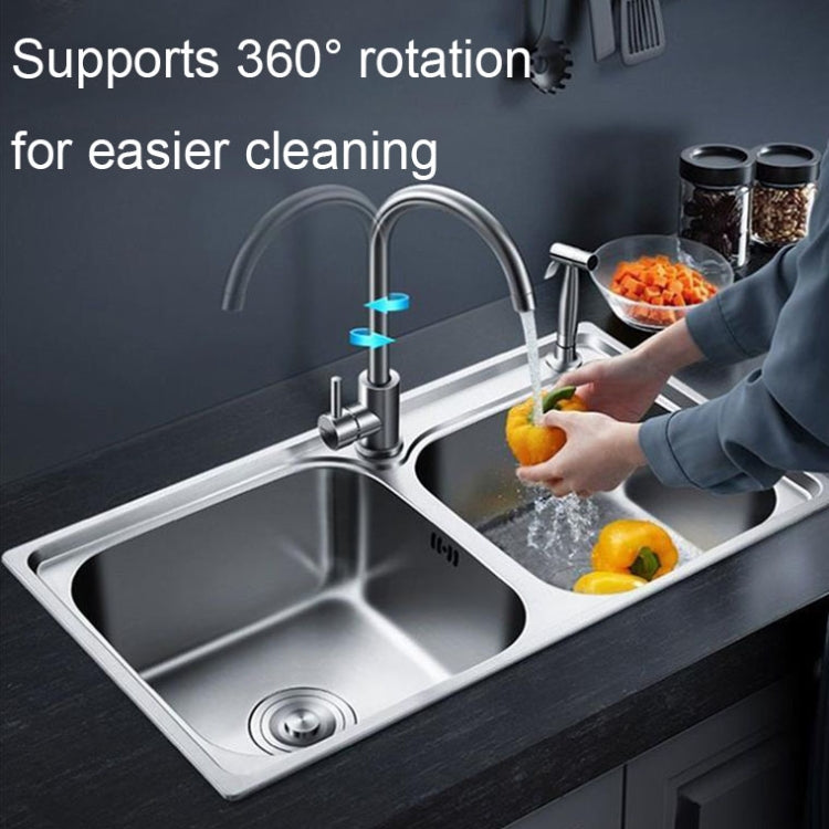 304 Stainless Steel Kitchen Rotatable Sink Faucet