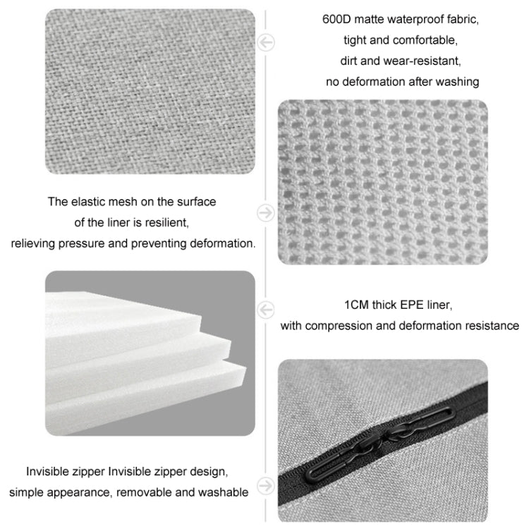 KEEP TOP Car Child Safety Seat Anti-Slip Thickened Anti-Wear Protective Pad
