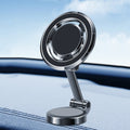 Dashboard Magnetic Navigation Foldable Universal Car Phone Holder, Y82 Black, Y82 Silver
