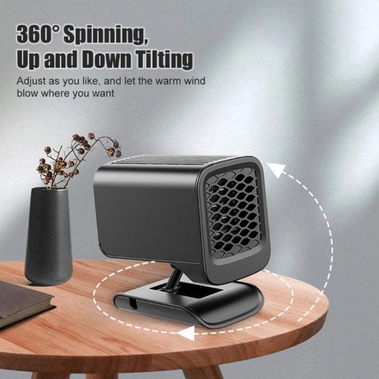 12V Car Folding Heater Winter Front Windshield Defrost Heater