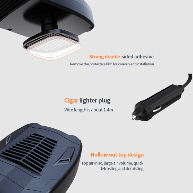 Car Heater Defrost Snow Melt Defogger Wlectric Heater, 12V, 24V