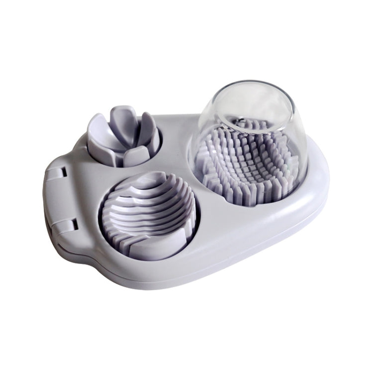 3-in-1 Multifunctional Vegetable Fruits Cutter Fancy Splitter Egg Slicer