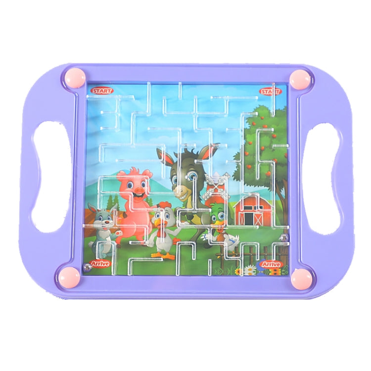 Palm Balance Rollerball Maze Childrens Intelligence Toys, Maze Purple, Maze Pink, Maze Blue