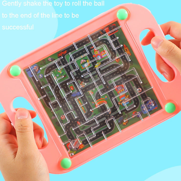 Palm Balance Rollerball Maze Childrens Intelligence Toys, Maze Purple, Maze Pink, Maze Blue