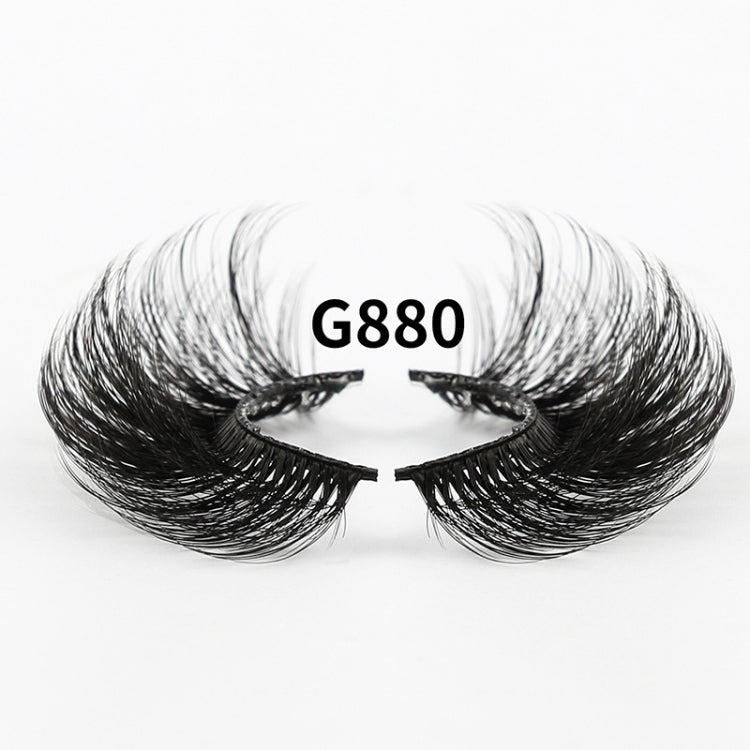 8pairs /Box Naturally Thick Eyelashes Large Curvature Curling False Eyelashes, G880, G881, G882, G883, G884, G885, G886, G887, G888, G889