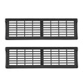 1pair Car Under-seat Vent Protection Cover Decoration Accessories, For Tesla Model Y