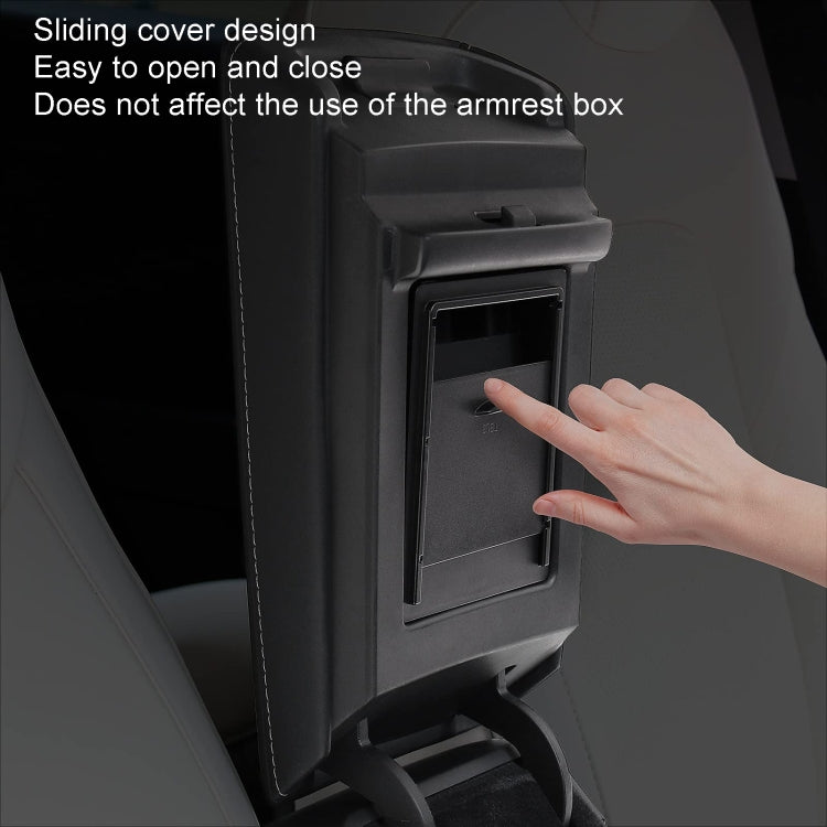 For Tesla Model Y / 3  Armrest Hidden Storage Box Central Control Storage Box, Armrest Hidden Storage Box