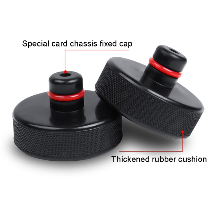 For Tesla Model Y / 3 Jack Underbody Shock Absorbing Rubber Mat, Single Pad
