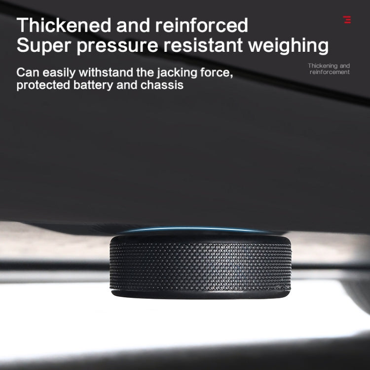 For Tesla Model Y / 3 Jack Underbody Shock Absorbing Rubber Mat, Single Pad