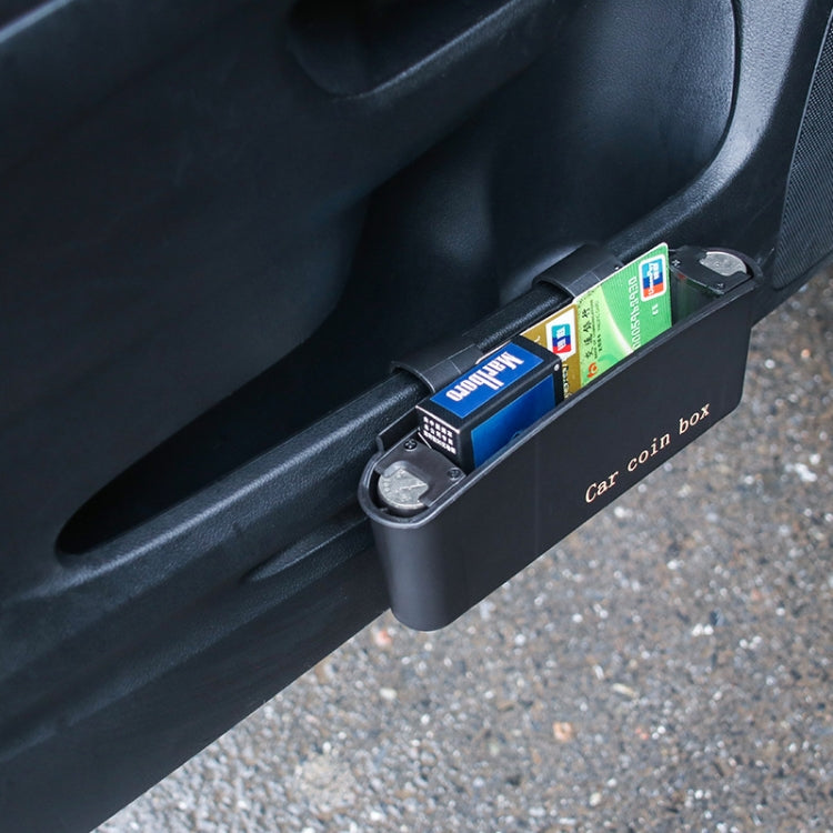Car Door Coin Storage Box Trash Can