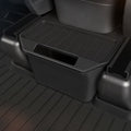 For Tesla Model Y Garbage Can Bin Accessories Rear Center Console Storage Box Organizer, Black