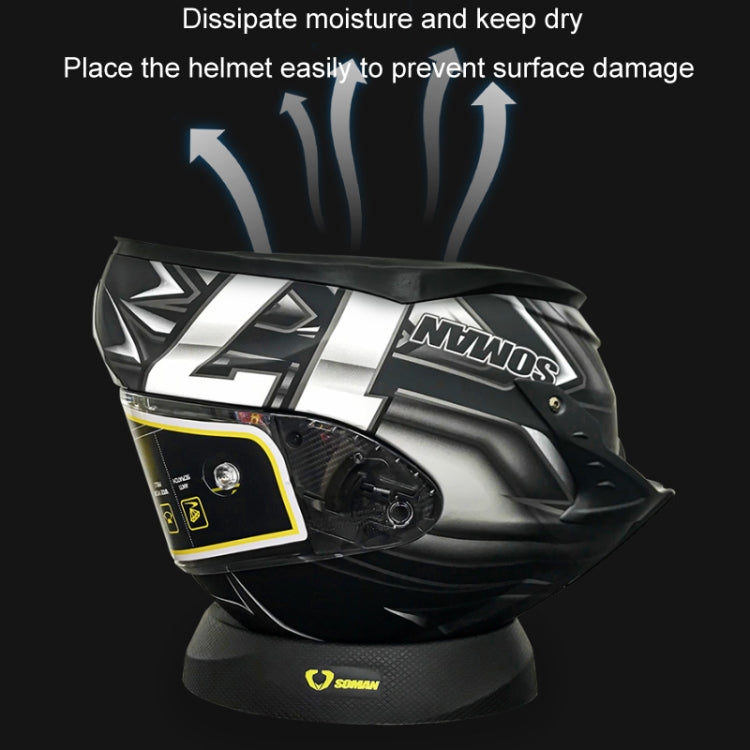 SOMAN Multifunctional Helmet Support Pad Anti-slip Protective Support Base