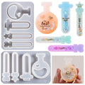 Crystal Epoxy Magic Bottle Silicone Mold DIY Key Quicksand Pendant Mold